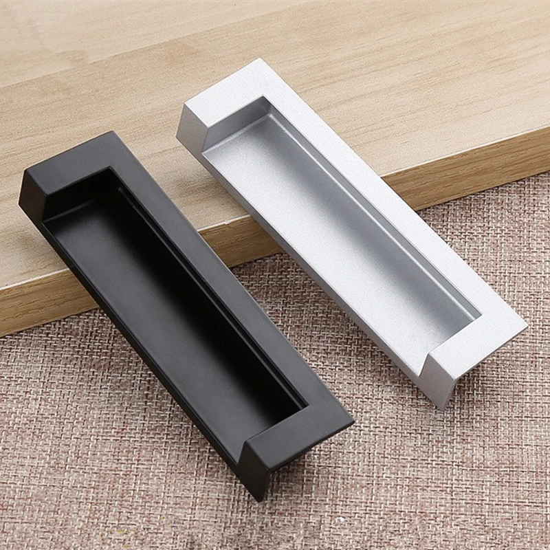 Zinc Alloy Door Knob Hidden Concealed Handles Pull For Cabinet