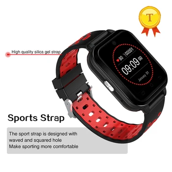 

best MTK6737 Android 6.0 4G 3G replaceable strap smart watch 1GB/8GB Sim Card Heart Rate blood pressure SmartWatch Phone watch