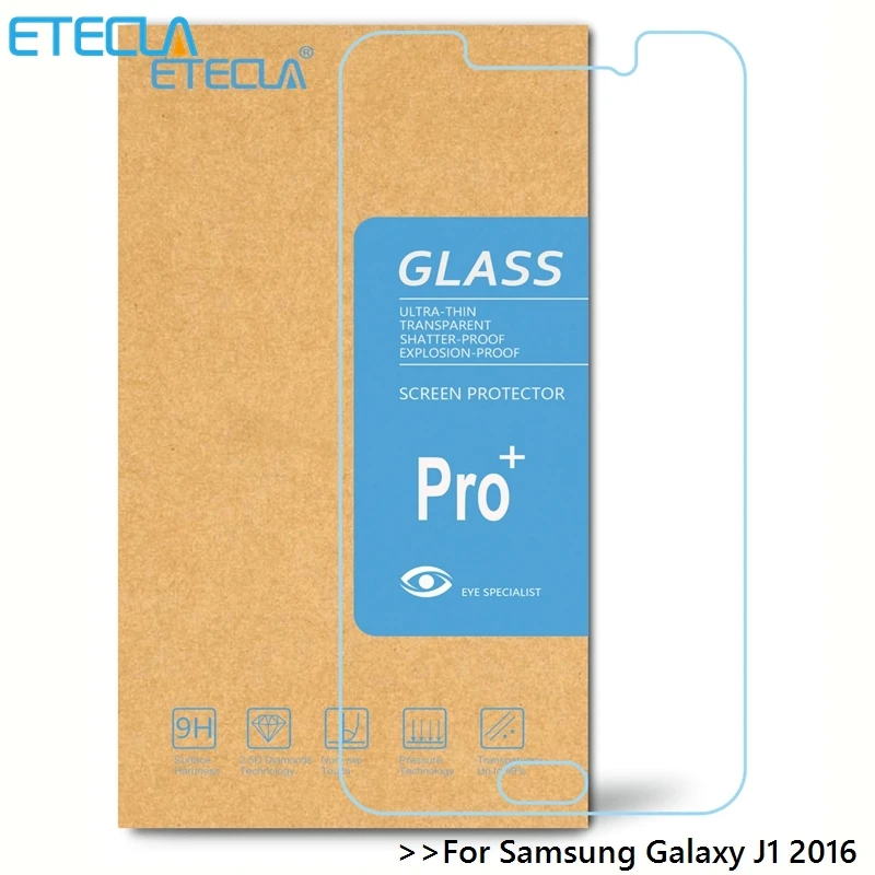 Закаленное стекло для Samsung Galaxy J1 2 шт. Защитное экрана 2016 J120 J100h J100f супер HD пленка |