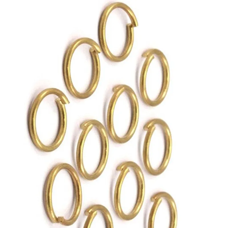 Сырые латунные переходные кольца(3 мм-18 мм) на выбор - Цвет: 250pc 3mm