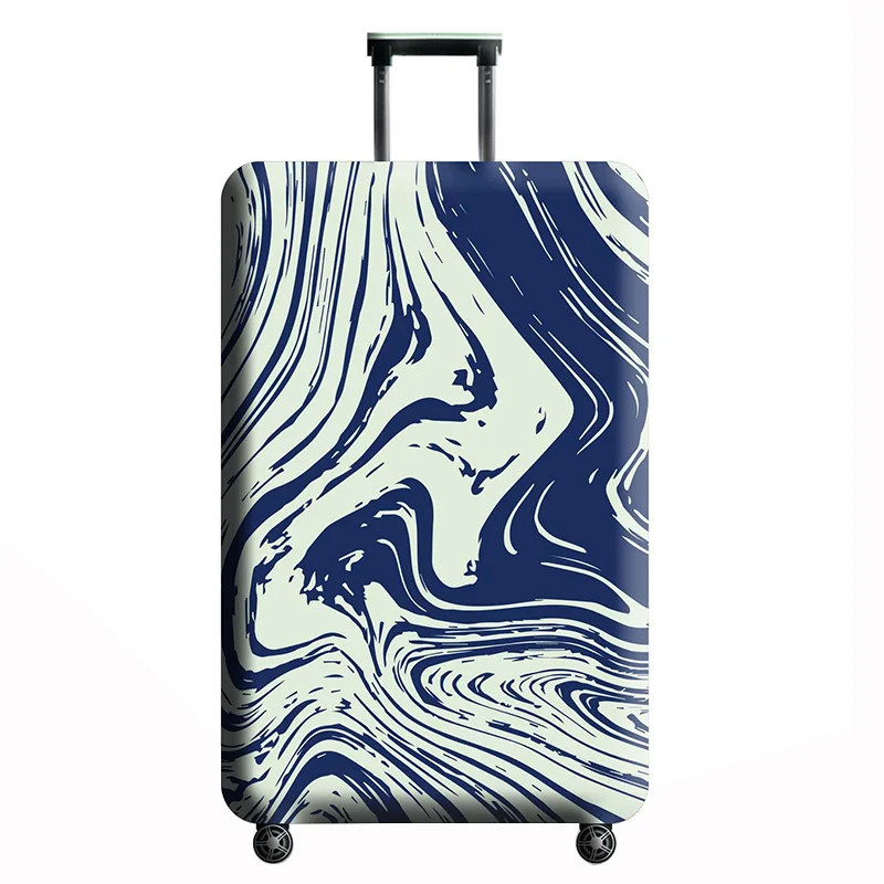 LXHYSJ эластичный багажный Защитный чехол для багажа подходит для 18-32 дюймов костюм Чехол чехол Аксессуары для путешествий - Цвет: C   Luggage Cover