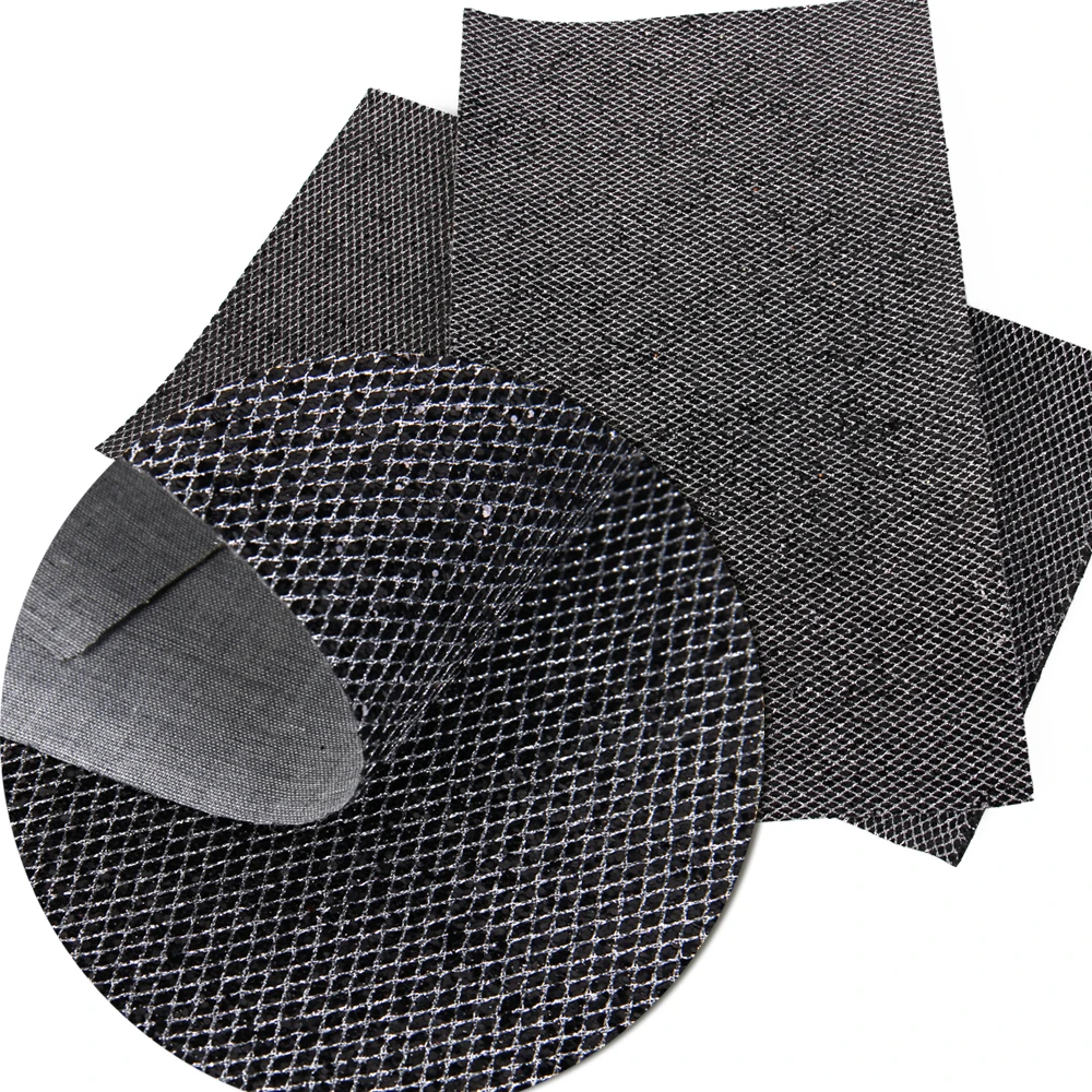 

30*140cm Argyle Patterns Solid Color Faux Leather Vinyl Fabric DIY Handmade Materials For Shoes Hairbow,1Yc4338