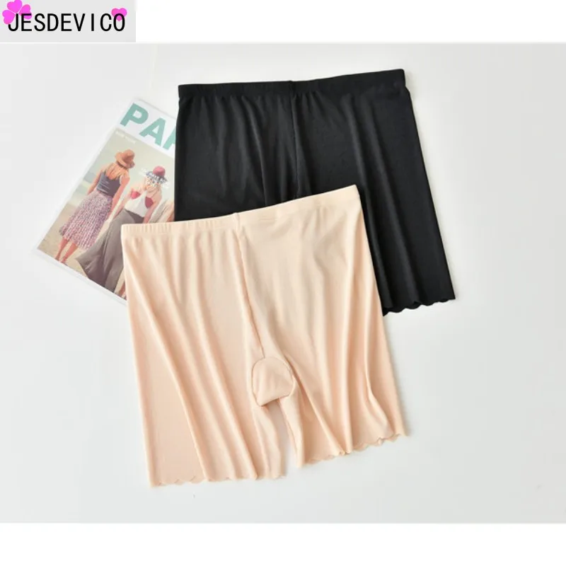 

2019 New Sexy Plus Size XL 2XL 3XL Women's Boyshorts Panties Shorts Boxer Cotton Panties Ladies Large Big shorts Black Khaki