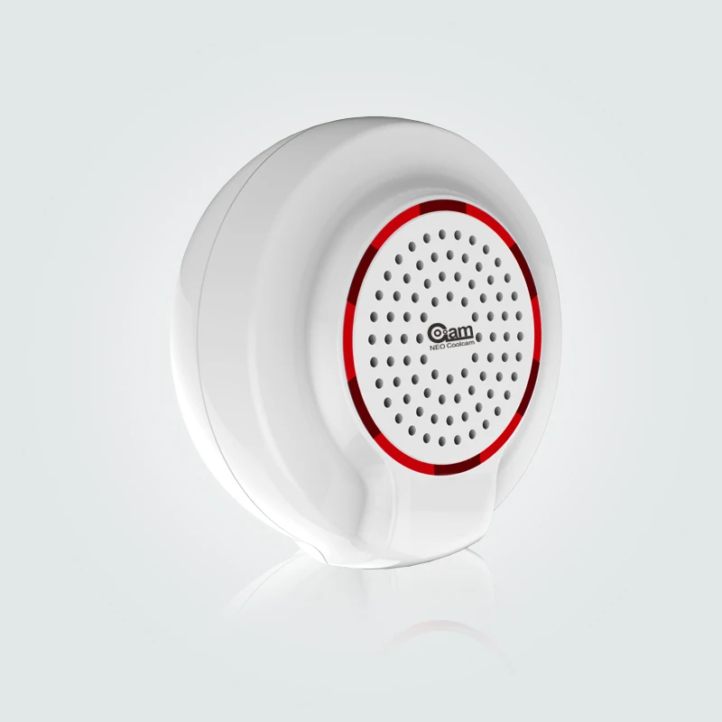 NEO COOLCAM Z wave Wireless Siren Alarm Sensor Compatible with Z wave Plus Sensor Alarm Home