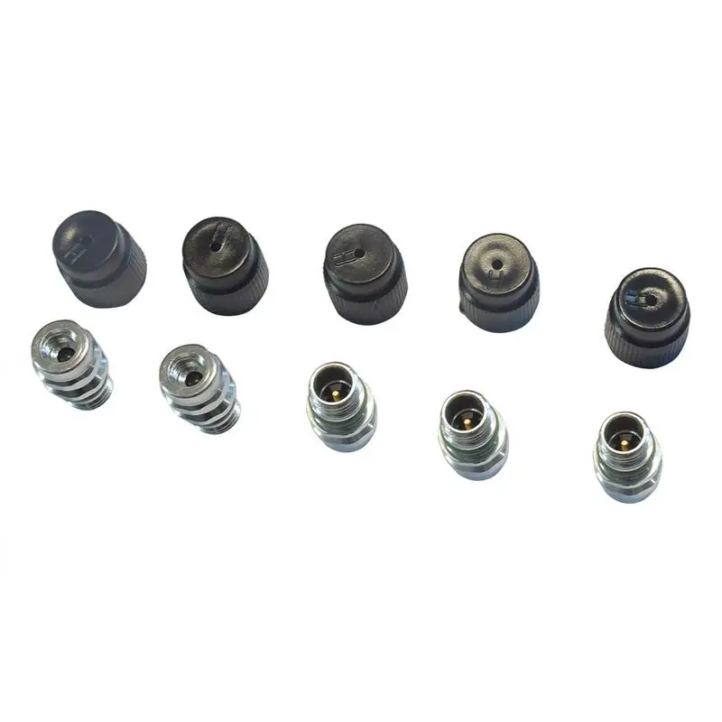 

5pcs Universal High Side Male M12x1.5 AC Ball Valve Core 15-5438 Charge Port 800955 Fits For VW GM Ford Audi