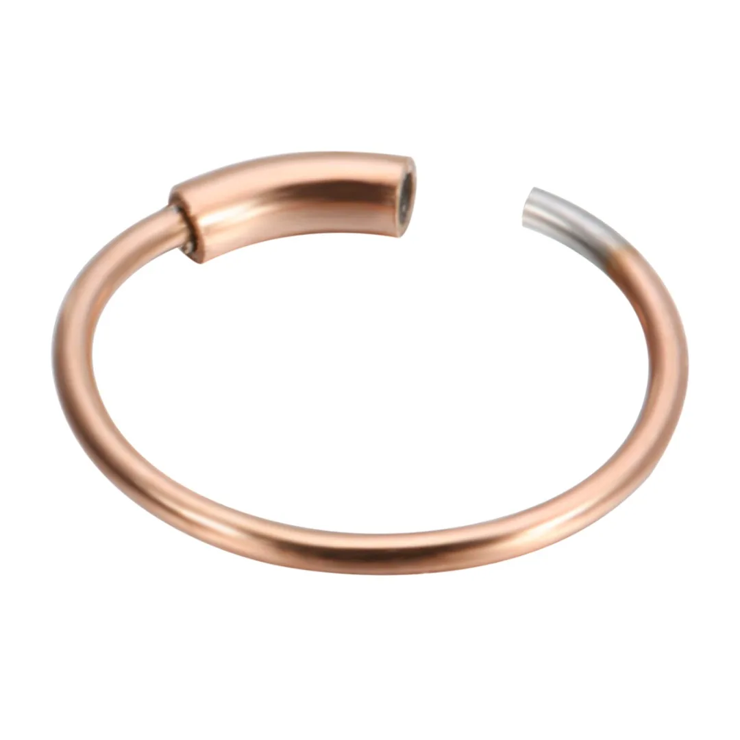 Surgical Steel Nose Ring Septum Hoop Tragus Helix Ear Lip Intimate Fake Piercing For Women Summer Beach Party Prom Accessories