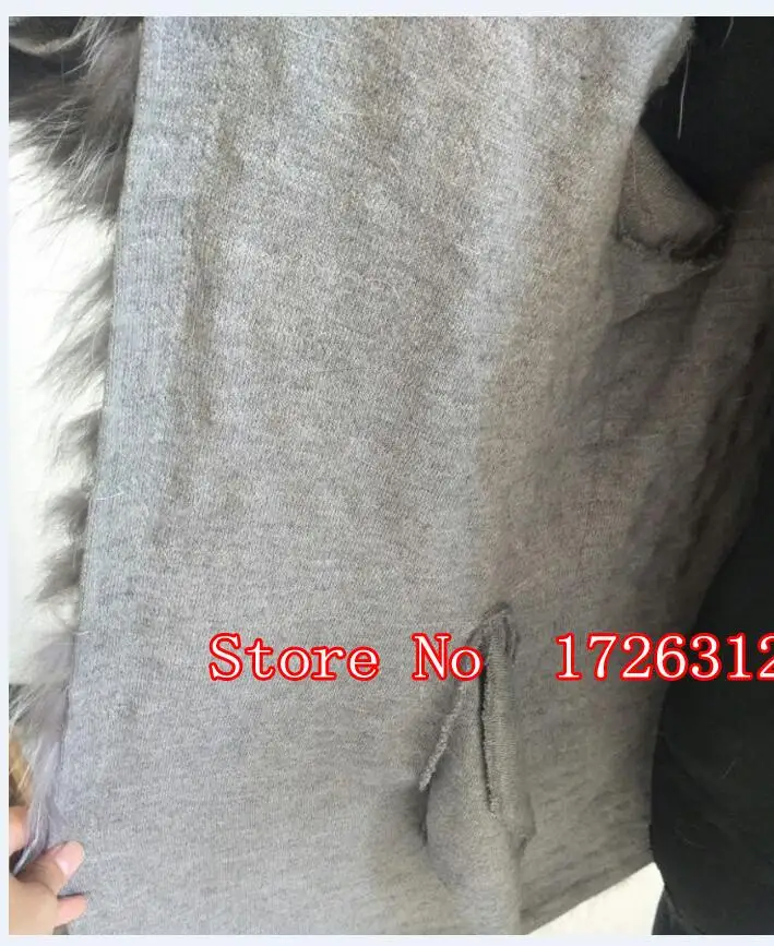 Ordinary lining Натуральное пальто из меха серебристой лисы, женская зимняя куртка из натурального меха, женская верхняя одежда с капюшоном, облегающие пальто - Цвет: Ordinary lining