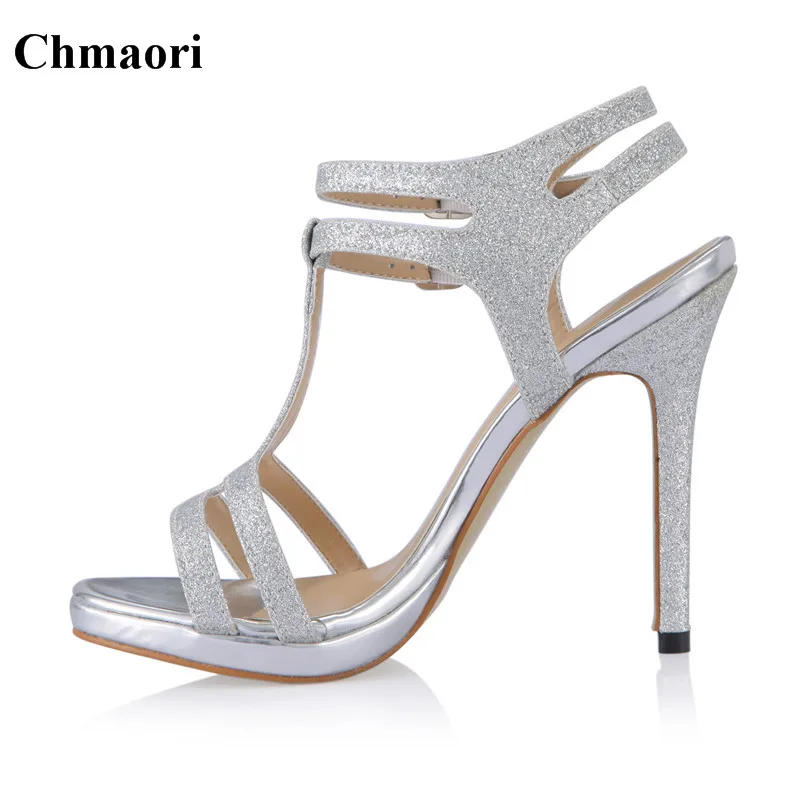 sequin heeled sandals