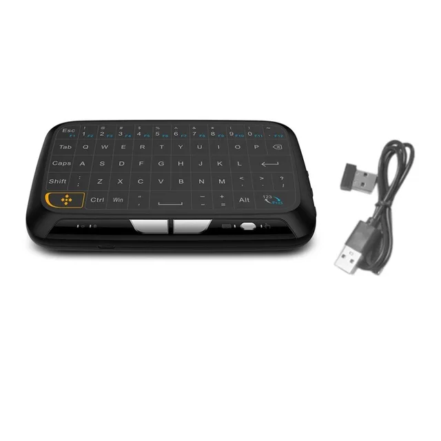 Special Offers H18 Wireless Air Mouse Full Touchpad Mini Keyboard 2.4GHz Gaming Control Large Touch Pad For Smart TV Box Tablet PC