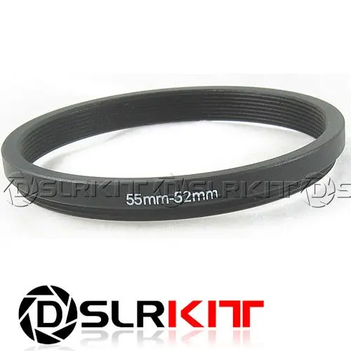 55 мм 52 Шаг вниз фильтр кольцо шаговый адаптер|filter ring adapter|ring adapterstep down |