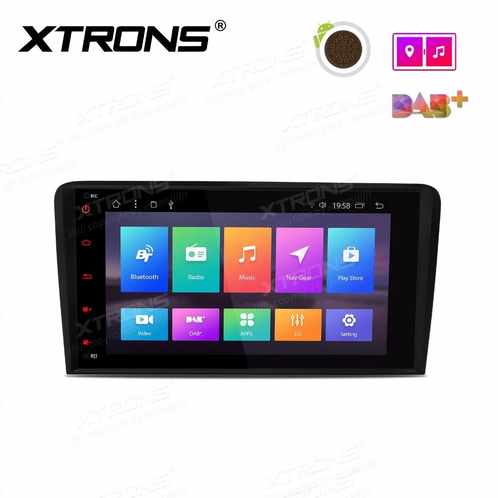 Perfect 8" Octa-Core Android 8.1 OS Car Multimedia Navigation GPS Radio for Audi A3 2003-2012 & Audi S3 2006-2012 & Audi RS3 2011-2012 5