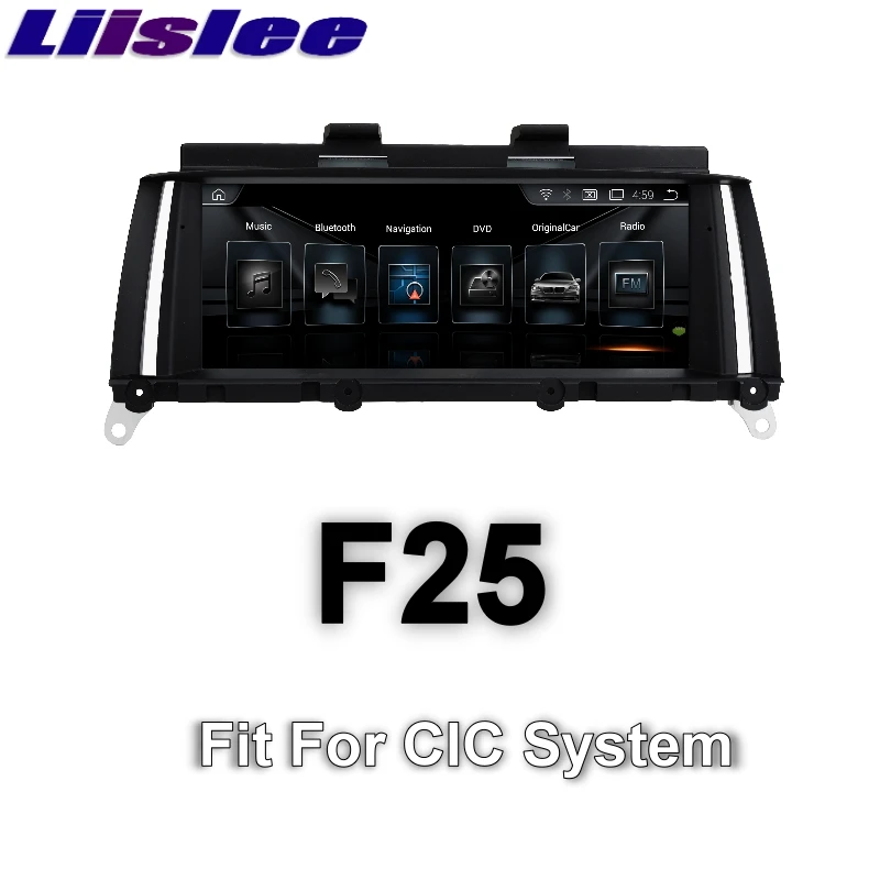 Top For BMW X3 F25 2011~2013 LiisLee Car Multimedia GPS Audio Hi-Fi Radio Stereo Original Style For CIC Navigation NAVI 1