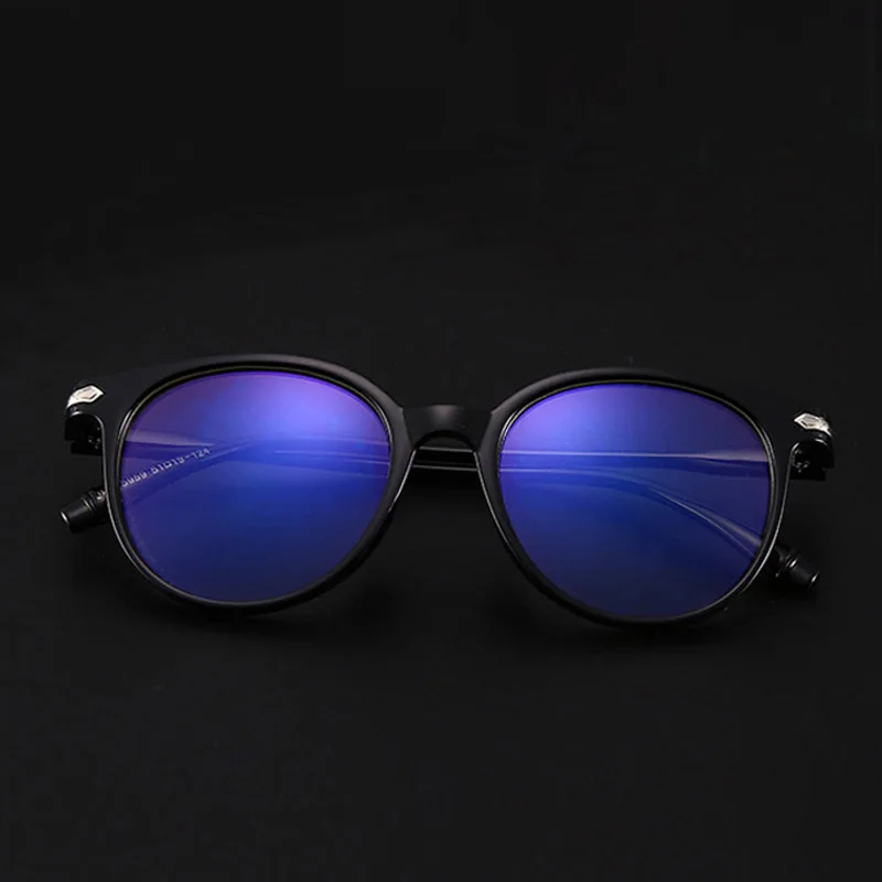 

2018 Fashion Women Glasses Frame Men Vintage Clear Lens Glasses Computer Gaming Round Optical Spectacle Frame