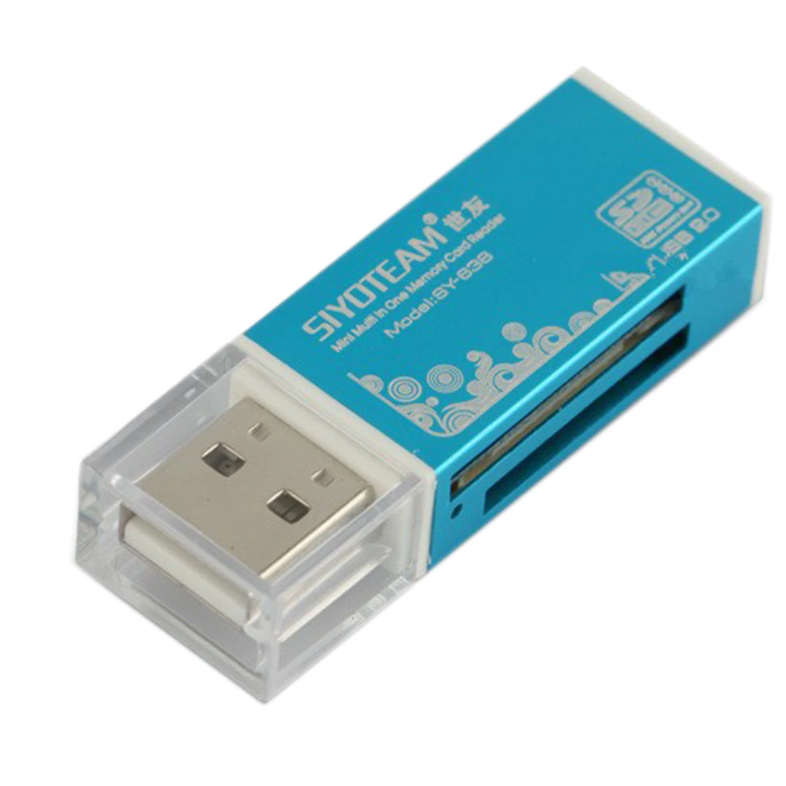 

Etmakit New All in One Card Reader Multi for SD SDHC MMC RS MMC TF Micro SD MS Random Color