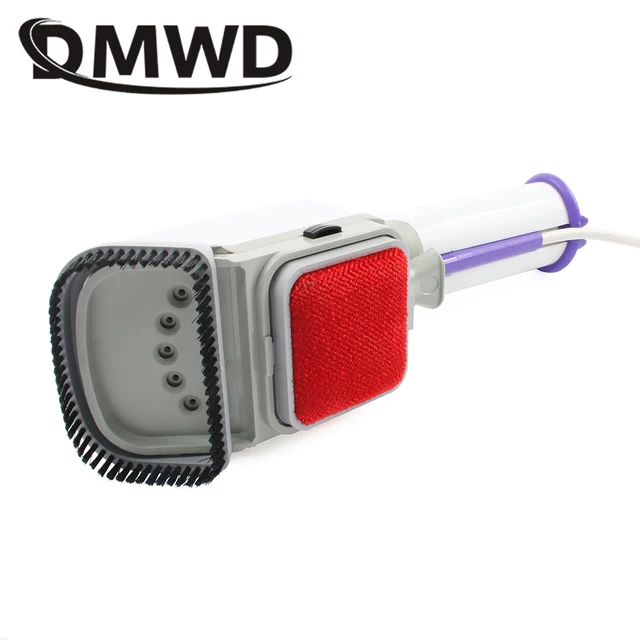 DMWD Portable Handheld Electric Steam Brush Clothes Mini Portable Travel Iron Garment Steamer Lint Remover 220V 110V EU US plug 2