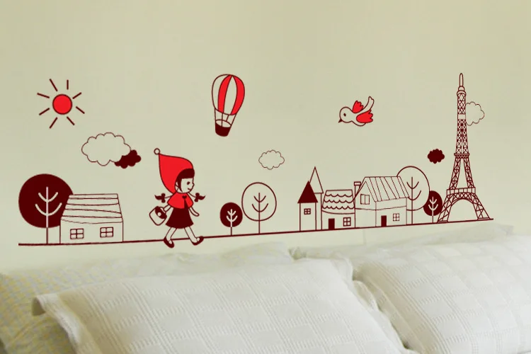 Фотообои для детской комнаты Настенная картина|wall border|decorative posterwall appliques |