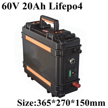 

100% 60V 20AH LiFePO4 Battery Pack ,1500W Electric bicycle Scooter lithium battery + BMS + Charger , Free Shipping 75V 20S