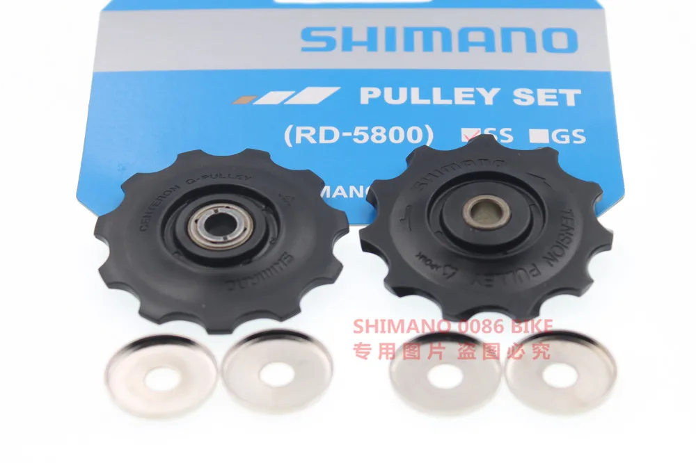 Набор шкивов shimano M410 deore slx xt m785 m8000 105 5800 6800 5700 6700 7900 задний переключатель запчасти Натяжной направляющий шкив комплект