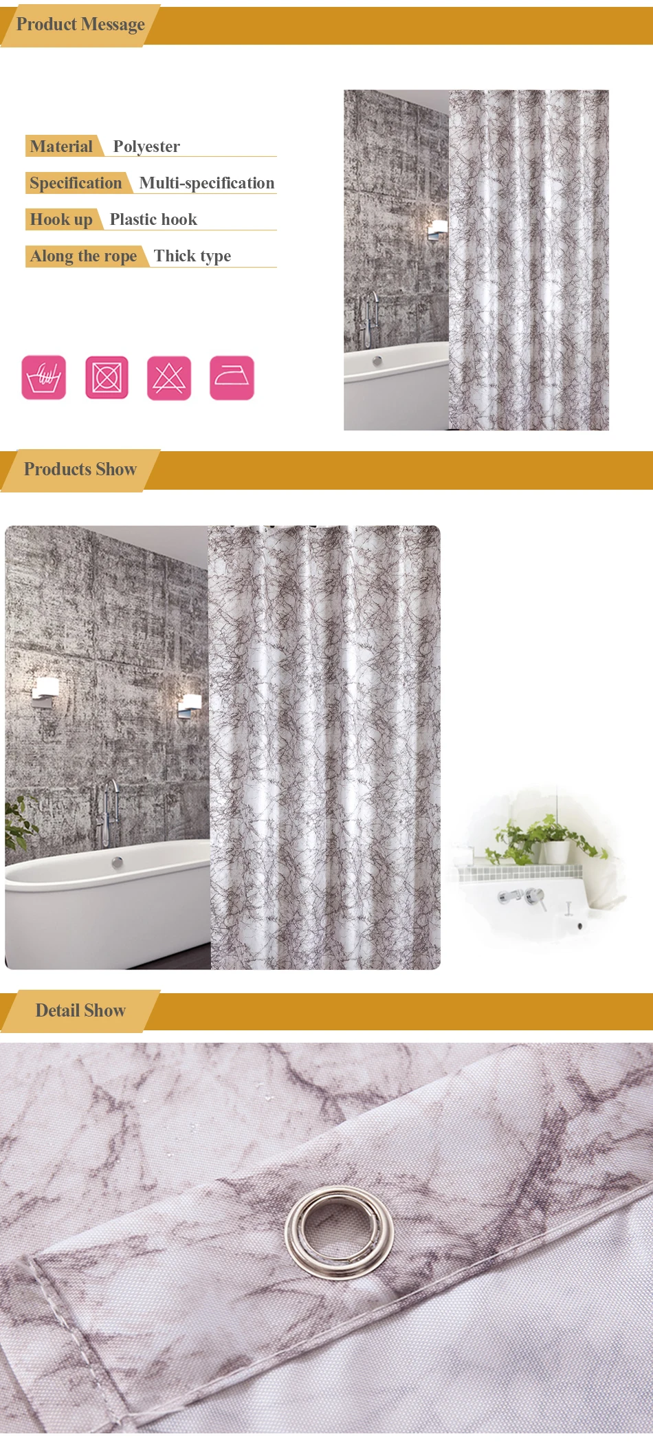 rideau de douche de chevreuils  _03