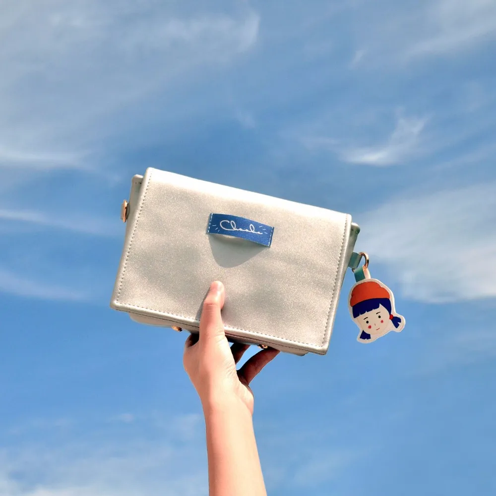 

Princess sweet lolita bag Original Bag Girl wave Korean version character exploding summer small bag wild jog slanting CC008