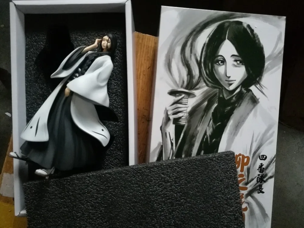 Comic Club AFORCE 20 см BLEACH Unohana Retsu GK Смола сделана фигура для коллекции