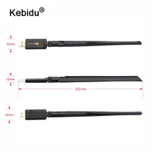 Kebidu 1200 Мбит/с супер скорость USB 3,0 беспроводной Wifi адаптер 2,4 ГГц/5 ГГц Двухдиапазонная сетевая карта RTL8812 с 5dBi антенной для ПК