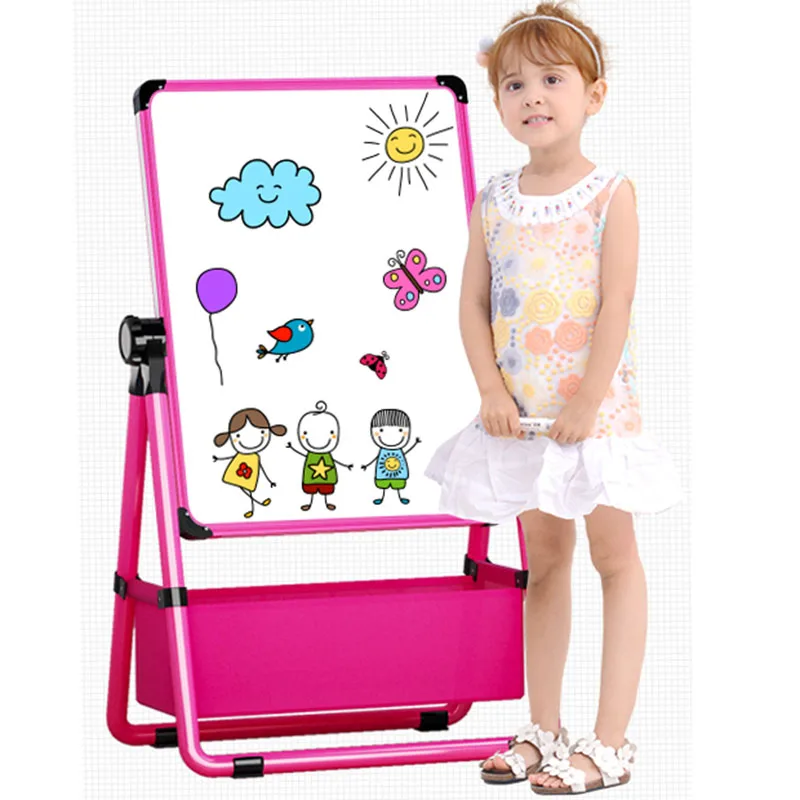  Children's drawing board bracket small blackboard household magnetic paiting board hpme teaching bo - 33023341880