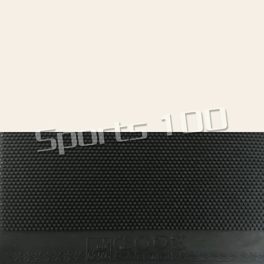 سانوي CODE طويل البثور خارج تنس طاولة بينغبونغ المطاط بدون الإسفنج