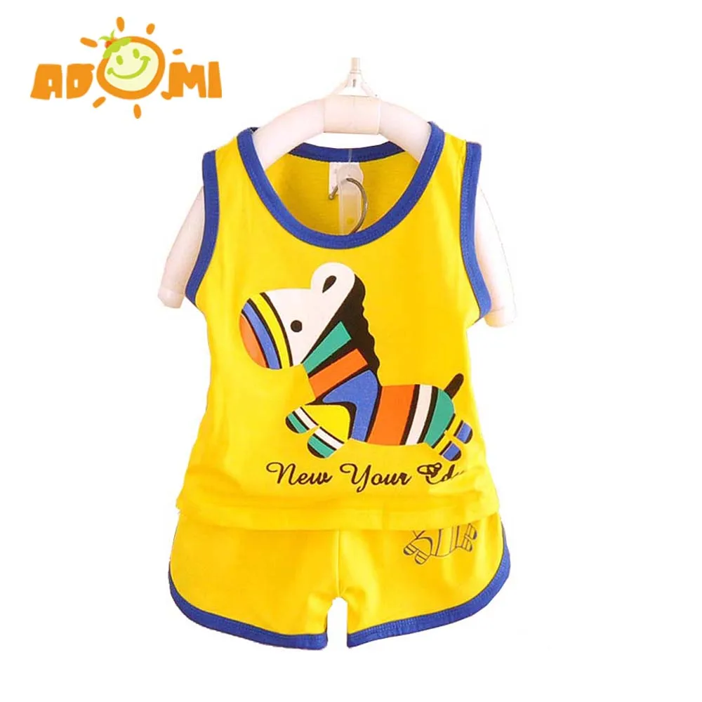 ADOMI Four colour sets for Baby Vest Boys Vest Girl Vest Lovely Shirt