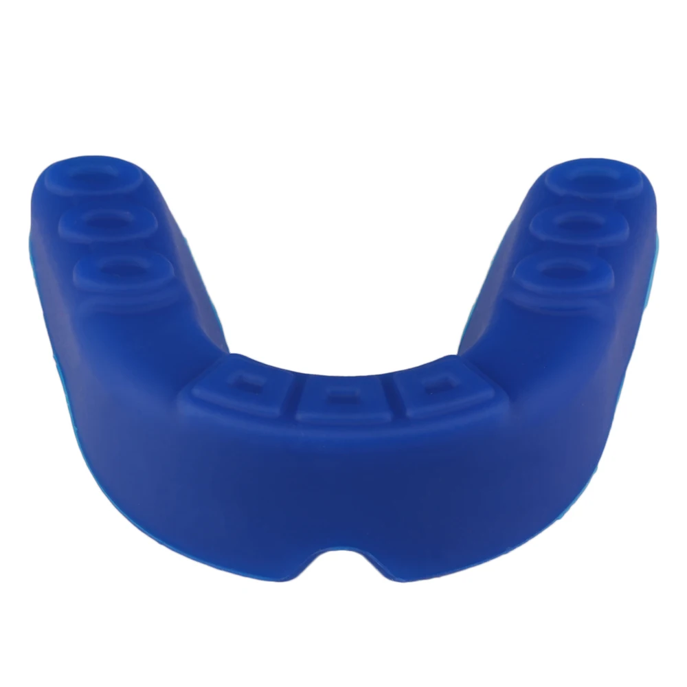 High Quality Adult Sports Mouth Guard Gum Shield Grinding Teeth Protect For Boxing NEW - Цвет: Blue