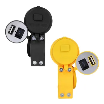 

12-24V Motorcycle Charge Socket USB Waterproof Power Supply Motorcycle Modify USB Charger Adapter Accessory For Mobile Phone