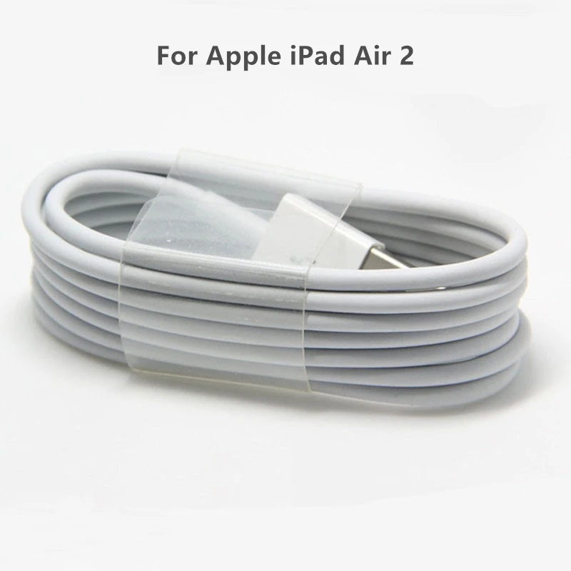 

Charging Cable 1Meter USB Sync Data Charging Charger Cable For Apple iPad Air 2 Cord White Black Color Mobile Phone Accessory