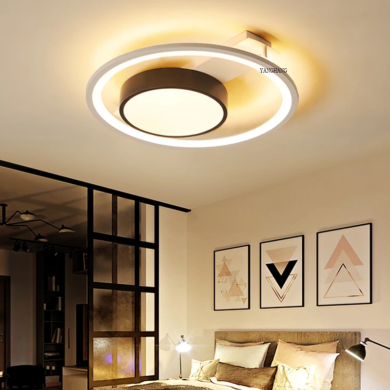 

modern led ceiling lights with remote control lampara techo infantil kids room light acrilico moderno luces deco enfant chambre