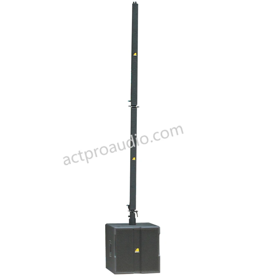 

KA162 2 inch column speaker active single 12 inch 15 inch subwoofer mini line array system