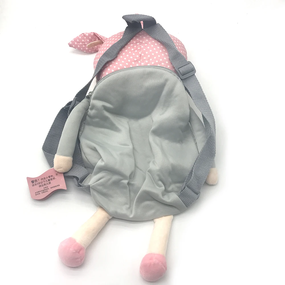 Metoo Животные Мультфильм Школьные сумки Дети кукла плюшевый рюкзак игрушка детская сумка на плечо для детского сада Анжела кролик девочка