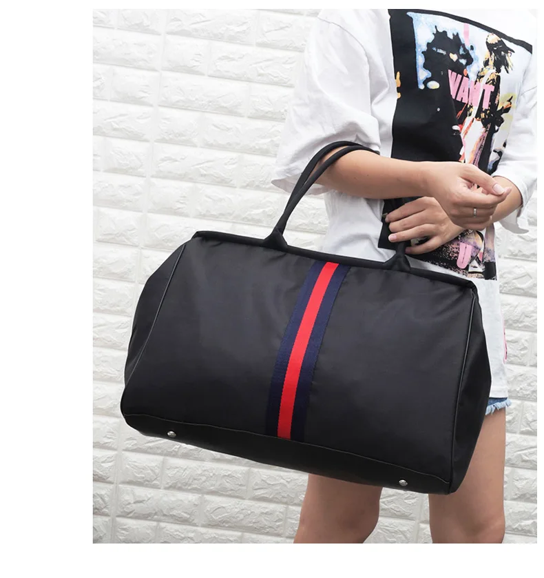 Корейская версия ночь выходные дорожная сумка женская сумки Большая Дорожная сумка свет чемодан для мужчин Складная Duffle Сумки XA637WB