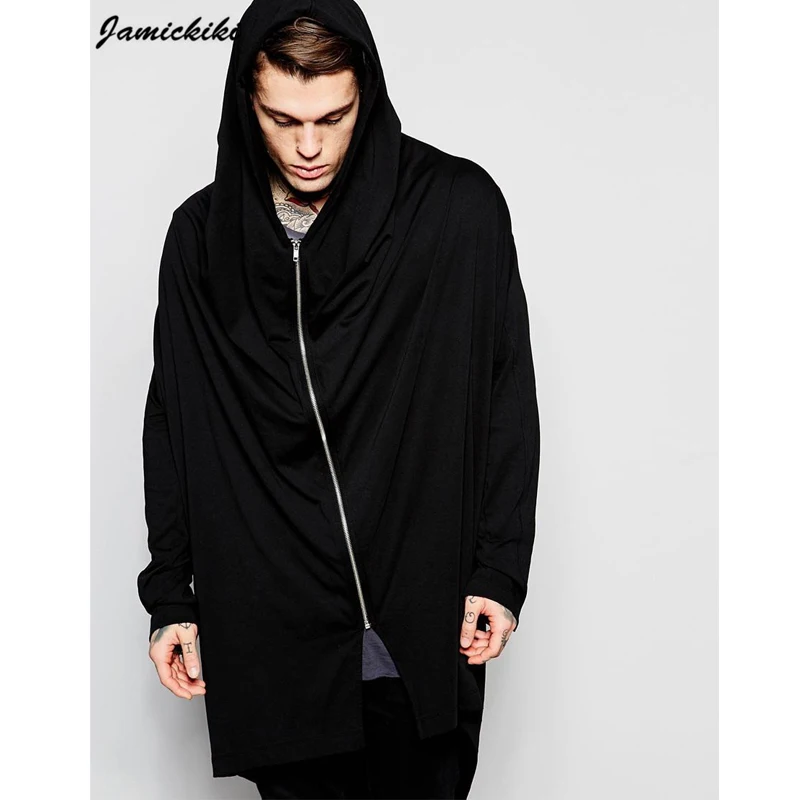 Jamickiki Men's Hooded Streetwear Men's Hip hop Style Full
