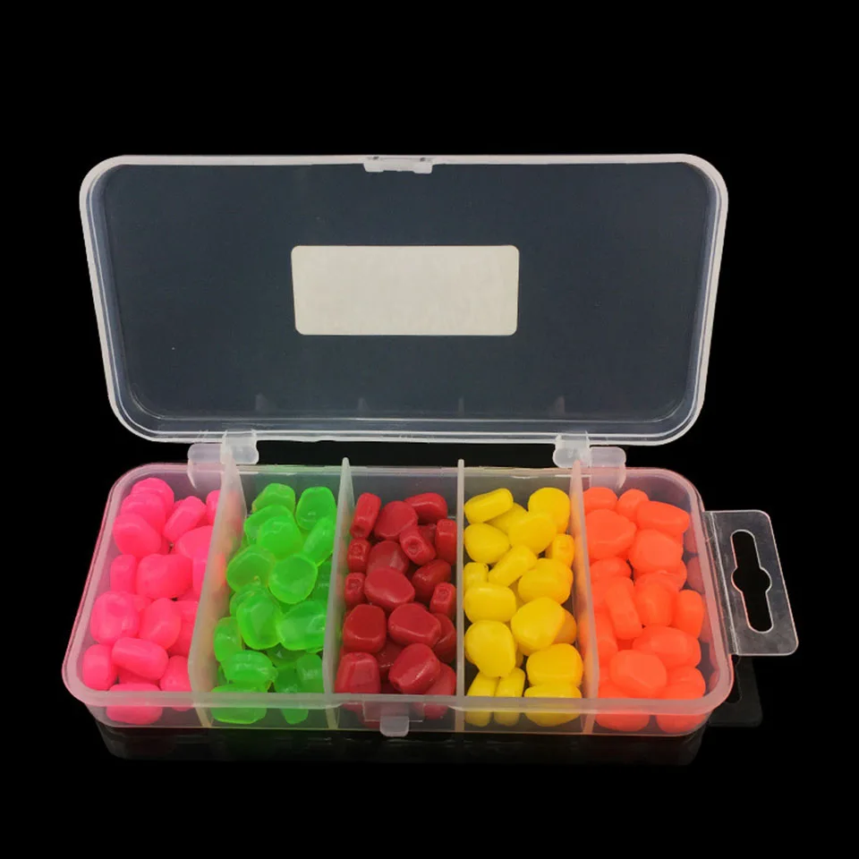 

5 Colors Corn Shapes Carp Bait Floating Smell Lure Corn Flavor Artificial Baits Carp Fishing Accessories Fish Pop Up Bait