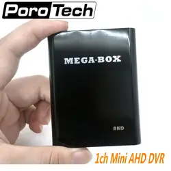 2017 Новый мега-ящик HD Video Регистраторы 720 P 1CH мини AHD DVR + SD Card в режиме реального времени видеонаблюдения DVR совета сжатия видео обнаружения