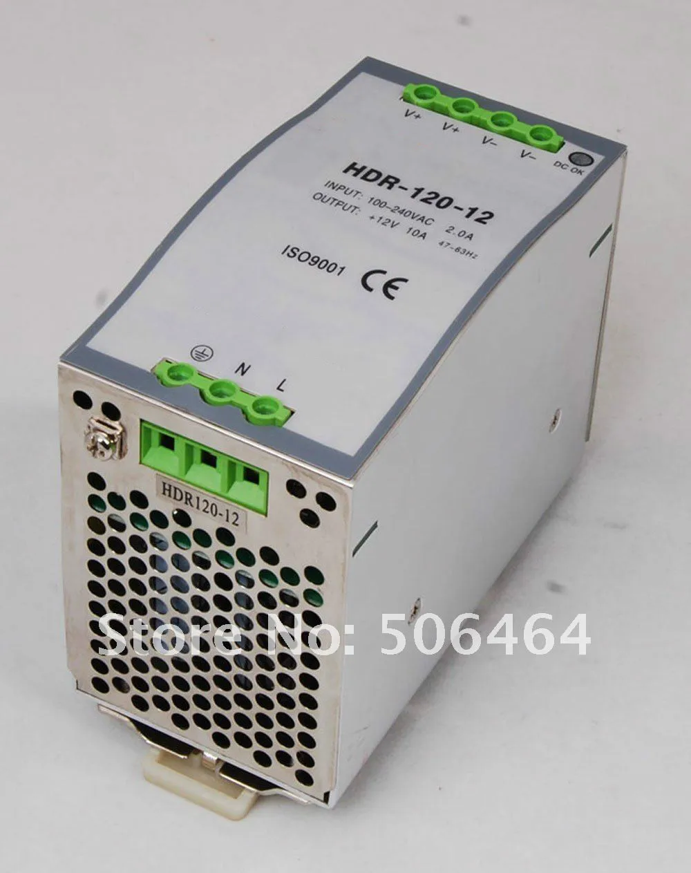 

120W HDR-120 24V Din rail switching power supply