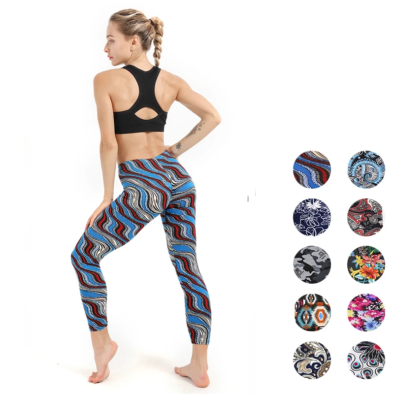 High Waist Leggings Women Sexy Hip Push Up Pants Legging