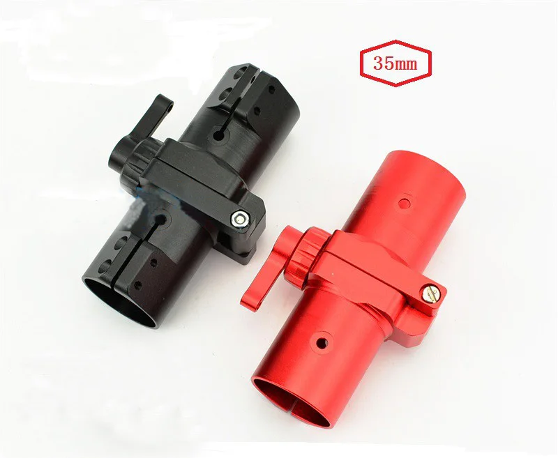 1PC 35mm Aluminum Horizontal Folding Arm Tube Joint Spiral Lock Anti-virtual Folding Part for Agriculture Plant Protection Drone 1PC 35mm Aluminum Horizontal Folding Arm Tube Joint Spiral Lock Anti-virtual Folding Part for Agriculture Plant Protection Drone