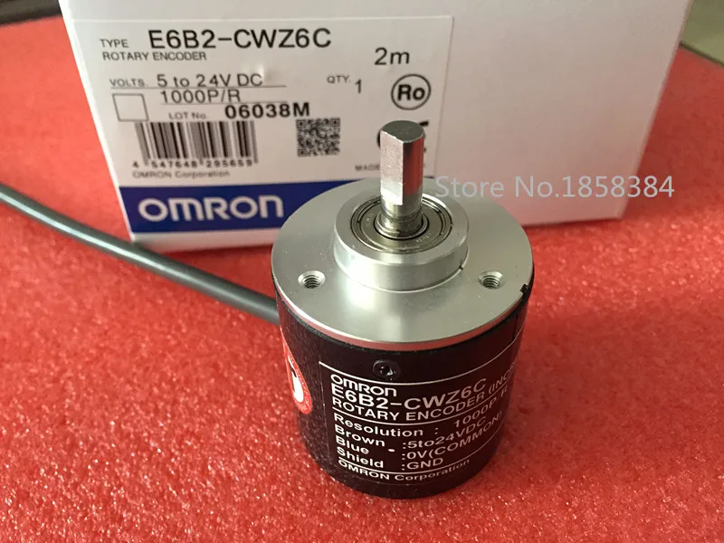 OMRON rotary encoder E6B2-CWZ6C 30P/r 2m Brand NEW In Box E6B2CWZ6C 