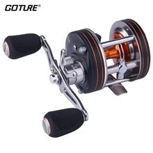 Goture Xceed круглая Рыболовная катушка baitcasing 317 г 5,3: 1 Максимальное сопротивление 8 кг центробежная тормозная система углеродная Рыболовная катушка