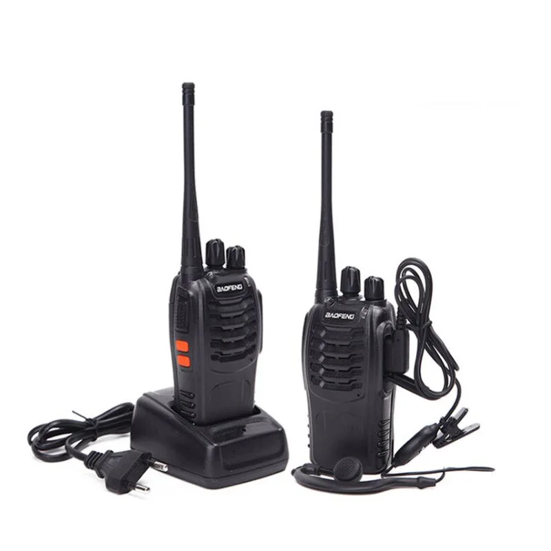 Портативная рация Baofeng BF 888S MINI Walkie Talkie Transceiver UHF Intercom BF888S CB двусторонняя радиосвязь
