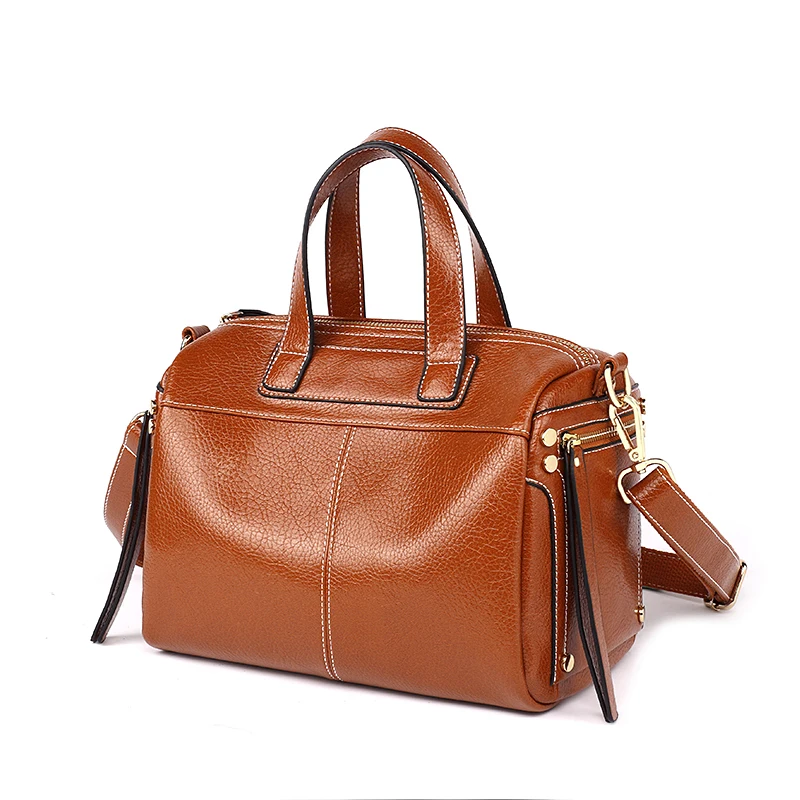 

kajie Genuine Leather Bags For Women Crossbody Famous Brands Designer Handbags High Quality Tote Bag Bolsa Femininas New