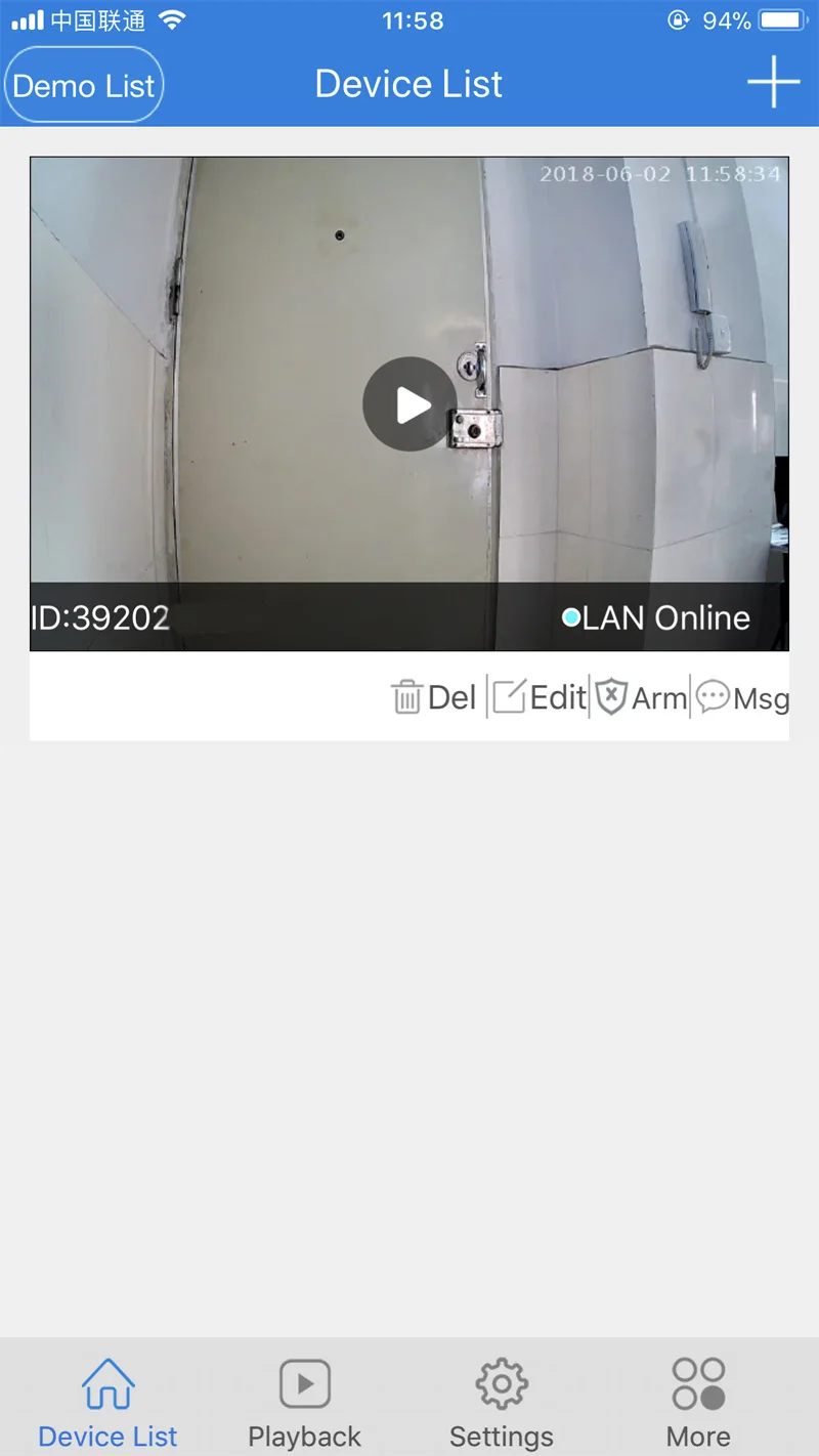 device list