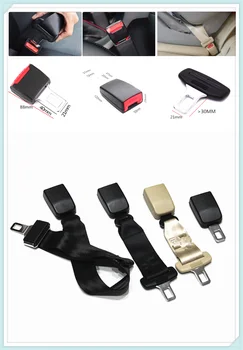 

car parts safety belt lock core plug extension joint universal buckle for Nissan TEANA QASHQAI BLUEBIRD SUNNY TIIDA PALADIN