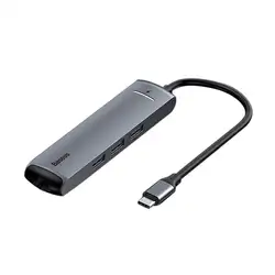 Новый 6 Порты Тип-C 3x3,0 USB RJ45 HDMI адаптер концентратор для MacBook samsung S9 huawei