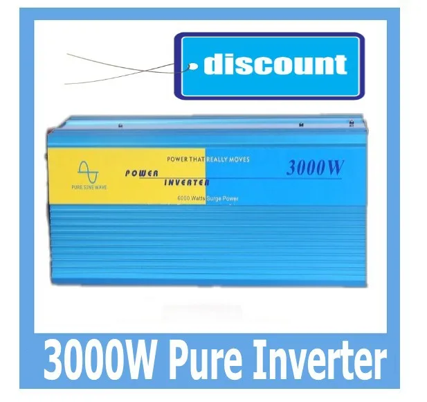 

kannettavat aurinkoenergia invertteri 3000W portable solar power inverter 3000w pure inverter peak 6000watt